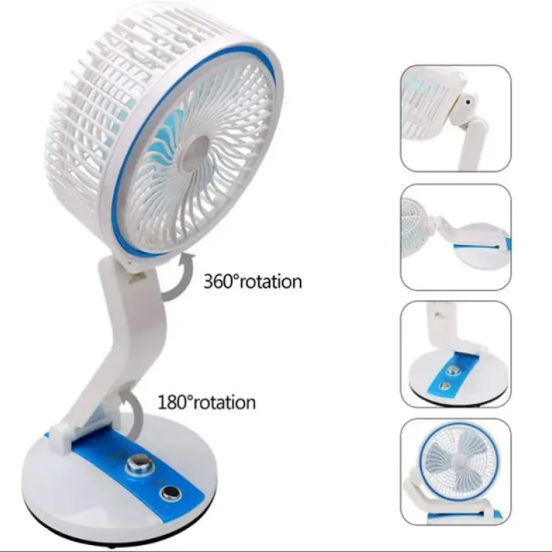 Rechargable Folding Fan