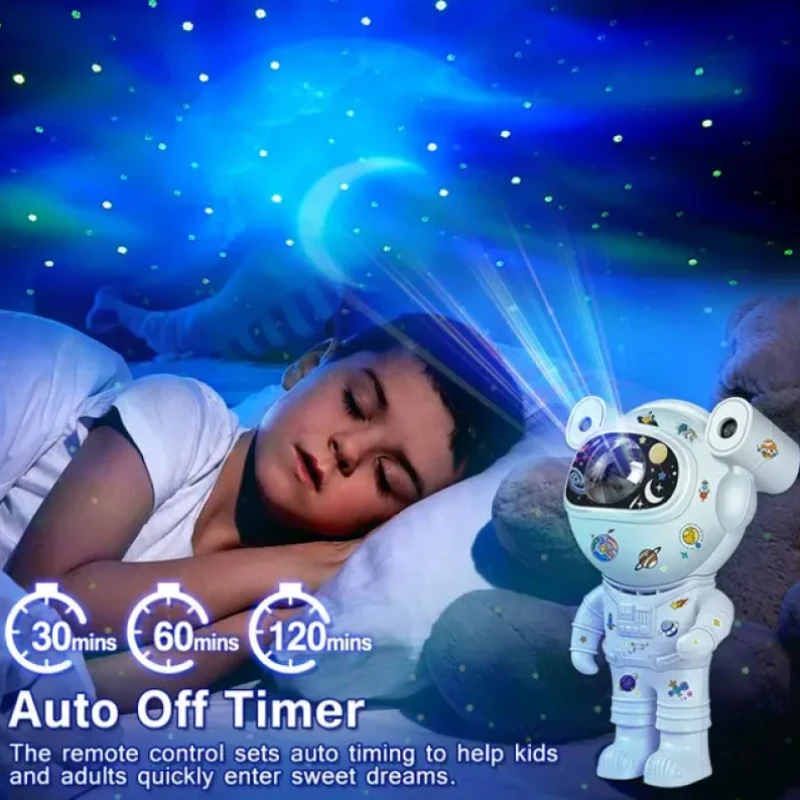 Astronaut Projector Robot Night Light