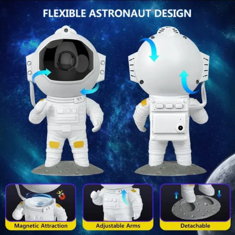 Astronaut Projector Robot Night Light